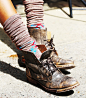How to Pair Socks and Shoes According to Free People : The brand reveals their best styling secrets for fall! 