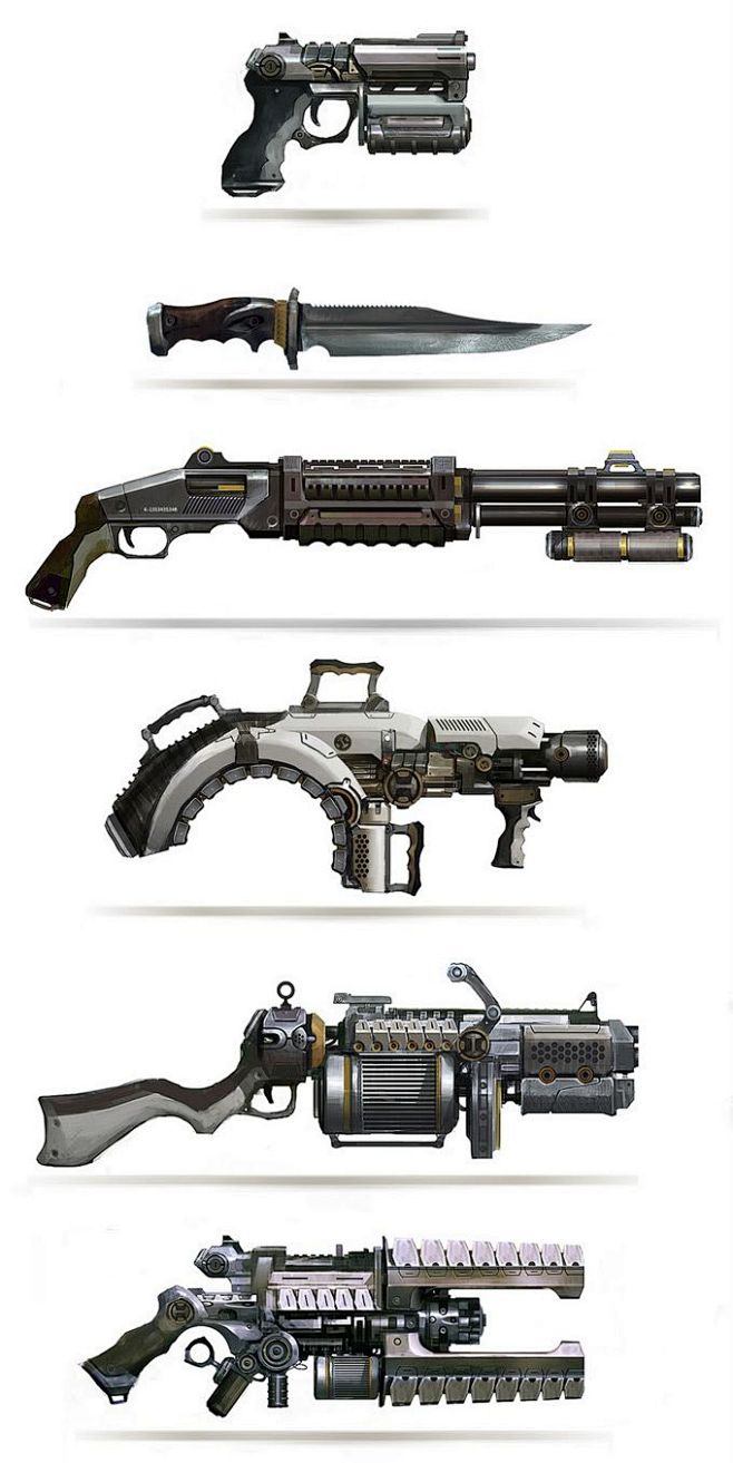 Retro-future firearm...