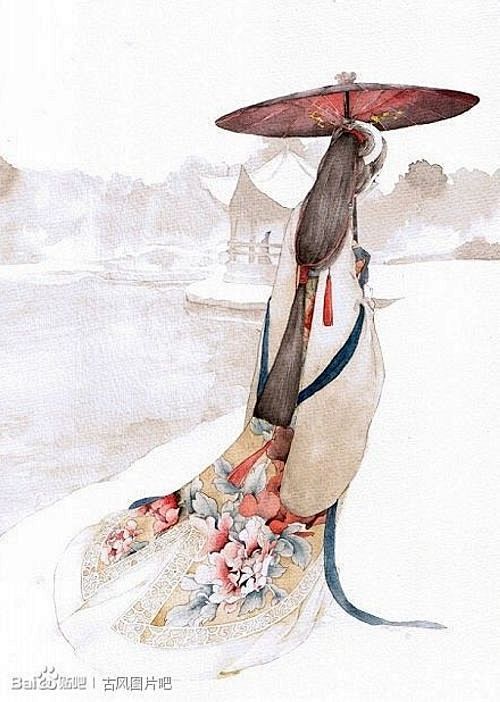 十张不错的古风插画分享 - 插画图片_插...