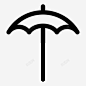 伞遮阳防雨图标 免费下载 页面网页 平面电商 创意素材