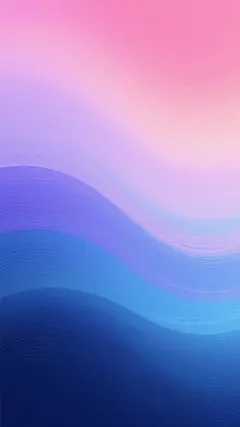 数字艺术风格的渐变背景，从上到下呈现柔和过渡的粉红色、淡紫色、蓝色和深蓝色的渐变色彩，色彩和谐自然，过渡平滑无明显边界，具有现代简约的设计感，加入炫彩的纹路效果，纹路细腻且与整体渐变色彩融合，保持画面的柔和与梦幻氛围，无任何文字和logo元素。