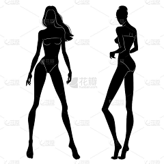 爱吃饺子的小罗采集到美女剪影