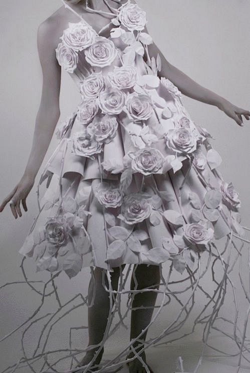 Paper dress