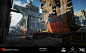 Gears Of War 4 Multiplayer "Drydock", Floyd Billingy : I created the outer ship hull materials and meshes. The rest of the environment was created by Tibor Toth and Matthias Riegler
The rest of the environment can be seen at Matthias's page &