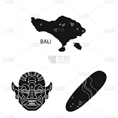 传统,分离着色,品牌名称,一个物体,神,萨满,夏天,绿色,黑色,厚木板