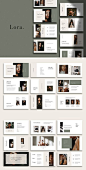 LORA Modern and Simple PowerPoint Template