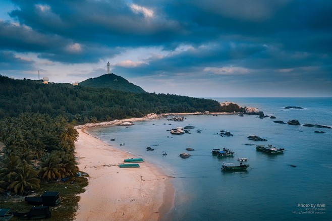 海南礁石海滩_风景_POCO摄影,海南,...