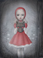 Nicoletta Ceccoli, My Favorite Costume - Hide and Seek, Corey Helford Gallery