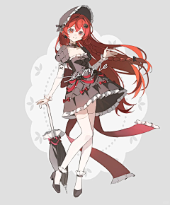 ·菠萝包·采集到立绘