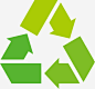 循环使用箭头图标矢量图标_88ICON https://88icon.com 生态标志 环保 可回收 可再生能源 低能耗 绿色 绿色环保 回收利用 图标 垃圾桶 绿叶