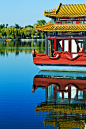 Photograph Beijing Beihai Park ferry boat by Qi Zhi on 500px