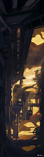 神秘气氛的魔幻城堡 | 又一个建筑师转行的场景大神Andreas Rocha