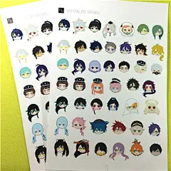 绮丽屋日本动漫周边/刀剑乱舞/Q版头像高光贴纸/淘金币/满百包邮-淘宝网