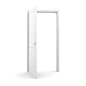 打开的门 房间元素 建筑元素 白色现代门