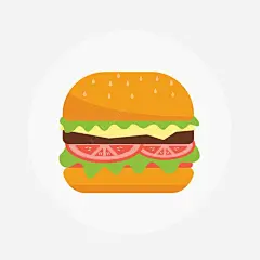 卡通汉堡高清素材 不健康 免费插画 吃 吉士汉堡 好吃 小吃 快餐 汉堡 脂肪 营养 食品 餐 餐厅 元素 免抠png 设计图片 免费下载 页面网页 平面电商 创意素材