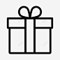 礼物生日礼盒图标 免费下载 页面网页 平面电商 创意素材
