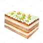 美食插画素材-蛋糕