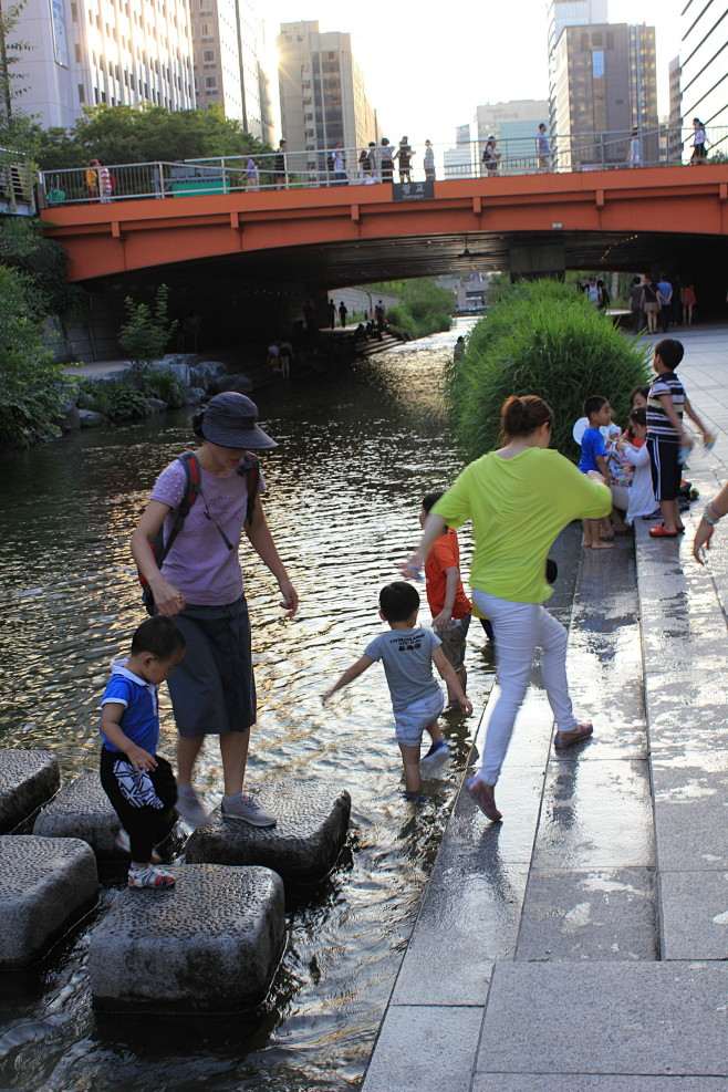 一座城与池——首尔清溪川（二）  〖景观...