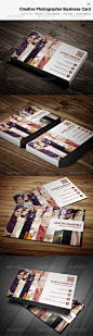 Creative Photographer Business Card - 15 - GraphicRiver Item for Sale