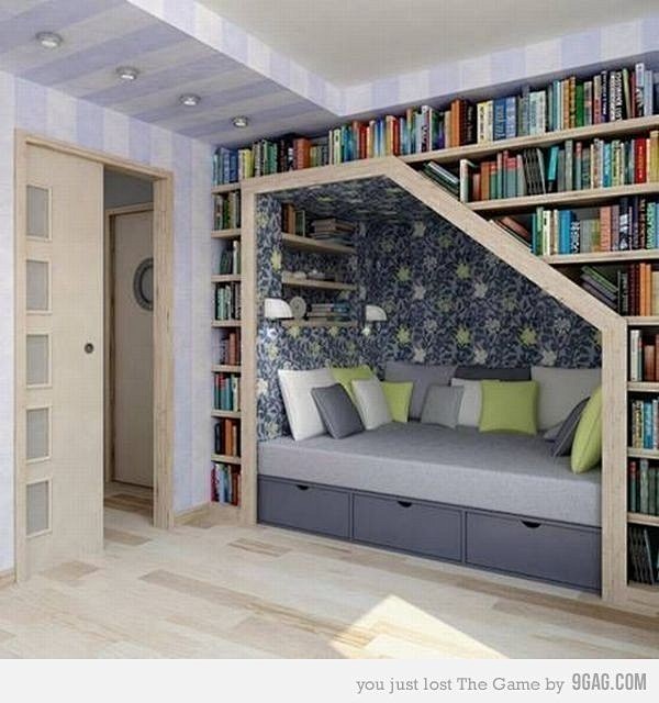没有单独的屋子划作书房，但是可以采用这样...