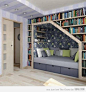 没有单独的屋子划作书房，但是可以采用这样的空间
