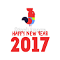 快乐新的一年的红公鸡，贺卡。矢量图#新年# #春节# #过年# #鸡年# #2017年# #新年素材# #春节素材# #海报# #设计素材# #生肖# #平面设计# #新年海报# #鸡年海报# #2017数字背景# #圣诞节装饰# #公鸡# #卡通插画# #雄鸡# #新年贺卡# #鸡年日历# #2017年日历# #白背景# #rooster# #金鸡报春# #红包设计# #圣诞节素材# #新年banner# #新年计划# #新年目标# #福字#