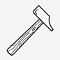 锤子砖墙建筑图标_88ICON https://88icon.com 锤子 砖墙 建筑 施工 设计 修补 工具 木材 木制
