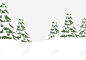 雪覆盖的松树矢量图 页面网页 平面电商 创意素材