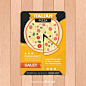 Muestra flyer pizza