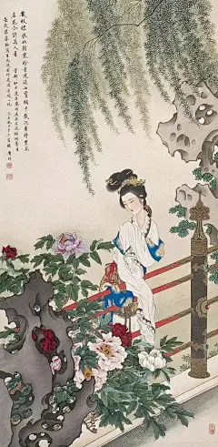 非常时期，邀您欣赏黄均工笔人物画（100幅）_北京 : （ 1914-2011）， 生于北京，号懋忱，祖籍台湾淡水，福州候官县台江圣王庙金墩街人。新中国成立后，黄均先后担任中央美术学院讲师、副教授、教授。中国美术家协会会员、北京古都书画研究院院长、北京…