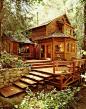 mountain cabin