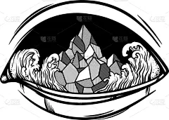 创造力,地形,动物手,人的眼睛,秘密,几何形状,几何学,绘制