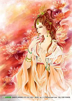 【精品*欣赏】吴瑞发书画收藏：钱妤作品——绝色坊 - 佳人有约【原飞飞】 - 佳人有约博客【原：蝴蝶飞飞】