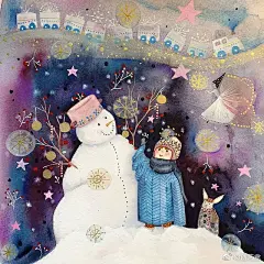 绘本插画超话 温柔的画风works by Zorana Zivic
#手绘# #儿童插画# ​​​​