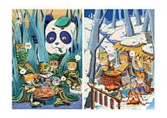 手绘&插画-描边风