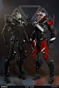 Anthem Suit v2.0 (Proto Javelin), Nathaniel LaMartina : More revision and prototyping lead the team to what could be considered the first Javelin, versus the "EXO" suits we had been working with prior to this moment.  What was created was someth