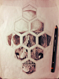 Skull tattoo design.