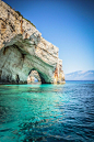 The Blue Caves - Cape Skinari, Zakynthos, Greece