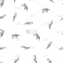 可爱的,小的,四方连续纹样,动画片,纺织品,壁纸,郁金香,花,着色,充满