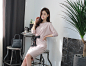 ▼SonYoonJoo▲160325图片_BP更新(樱草雪纺蝴蝶扣单薄约会衣裙)_看图_孙允珠吧_百度贴吧