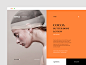 Dualism 07: Nivea web design landing page website ux ui layout grid web beauty shop flat design