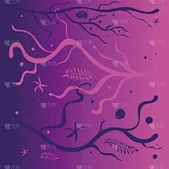 在水下抽象