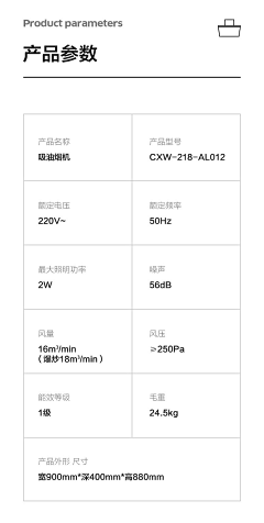 螃蟹和鱼采集到电商-参数页