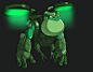 2018 - Spine Animation Project Laser Squad- FrogMonster