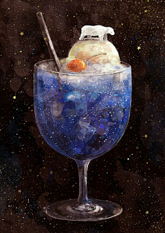 小小叔采集到食物 萌物 插画