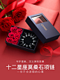 T400十二星座一克拉莫桑石项链女轻奢小众设计感纯银吊坠生日礼物-tmall.com天猫