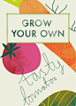 #设计大搜罗#   Your Own蔬菜艺术插画设计 ​​​​
