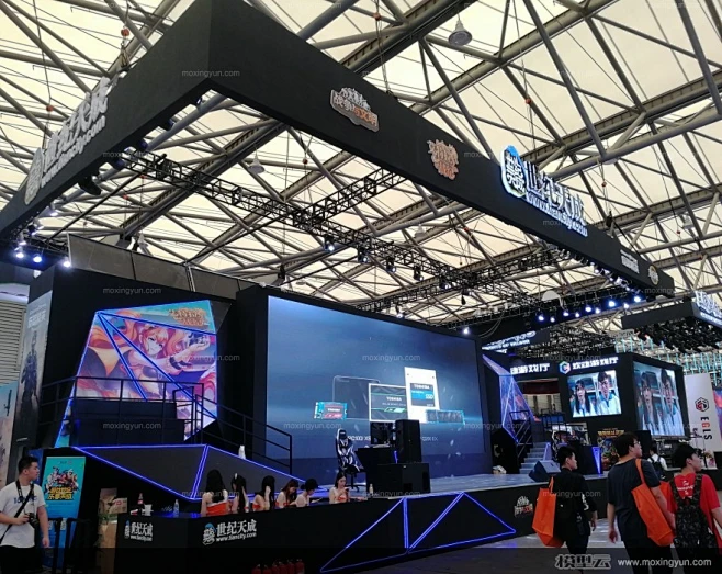 2018上海chinajoy中国国际数码互动娱乐展览会展会现场照片-花瓣网