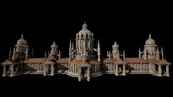3D Palace workinkg, ...