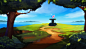 Environment 2016 : Various concept art/ background design for Casino Slots